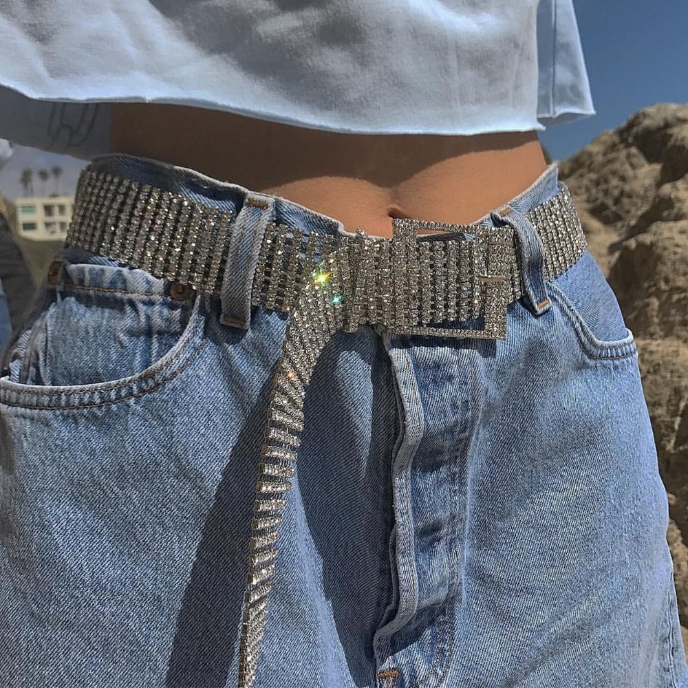 Rhinestone Belt